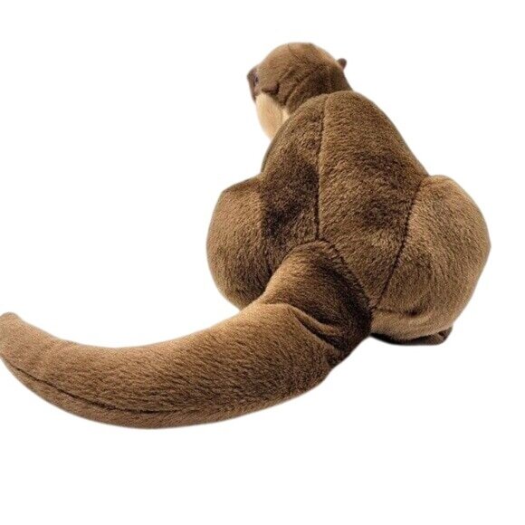 Wild Republic Cuddlekins River Otter Plush Brown 17.5" Realistic Stuffed Animal - Picture 6 of 11